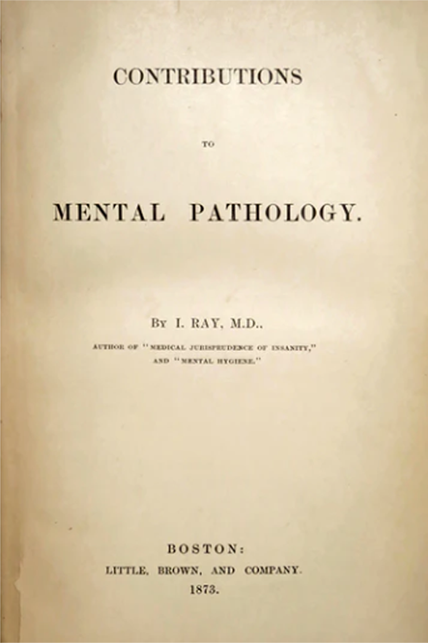 Book called mental pathology cover