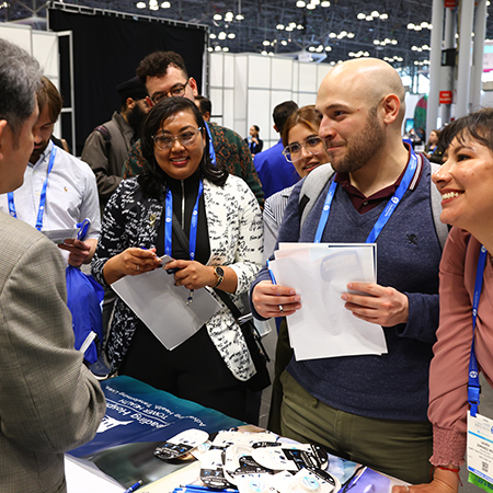 participants at the 2024 Annual Meeting residency fair