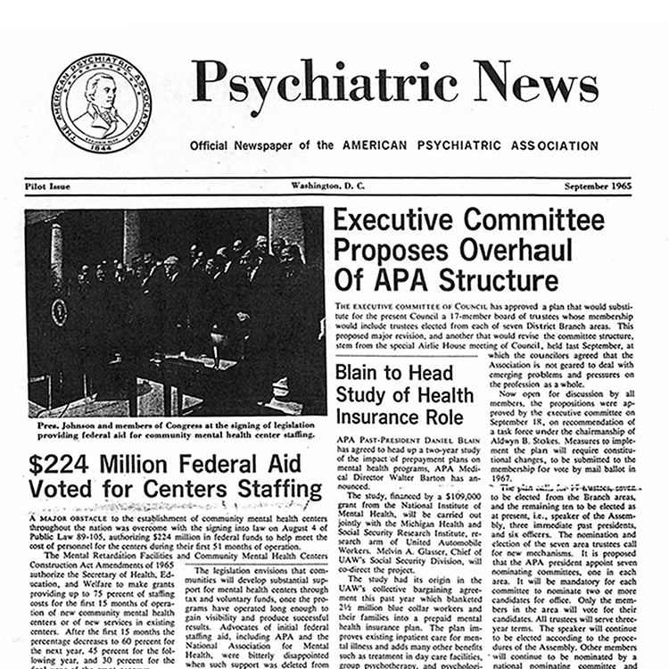 Psychiatric News Pilot, September 1965